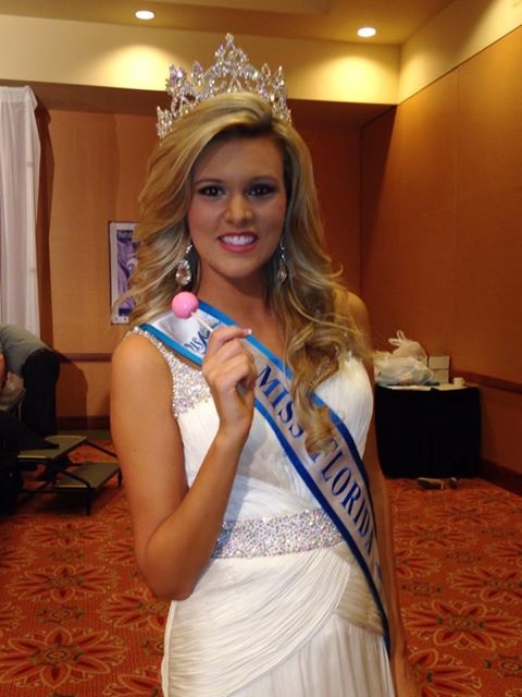 2014 Florida Miss USA Ambassador Sterling Smith loves her Original Gourmet Lollipop