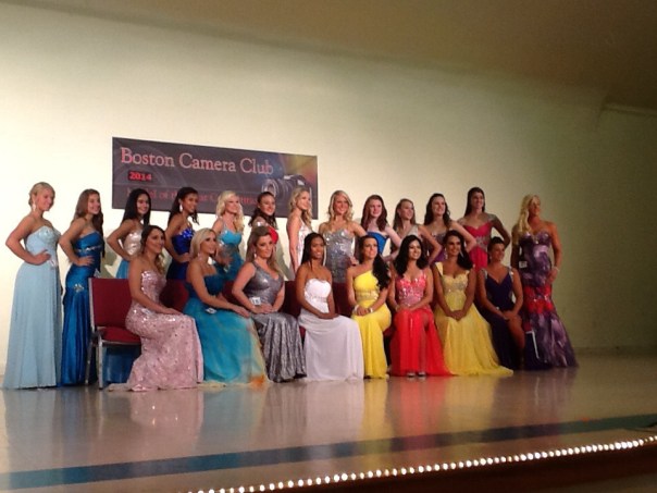 Photo of all the young women who participated