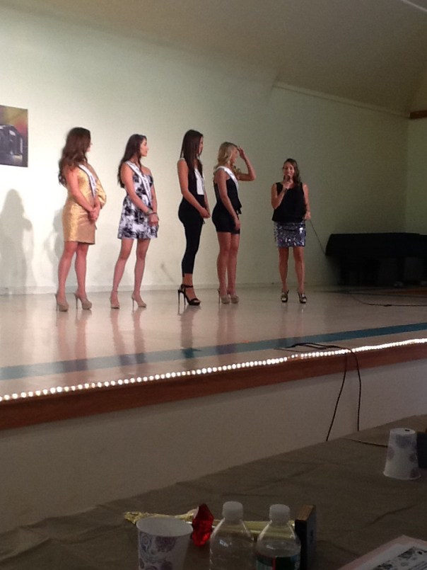 Special guests being interviewed